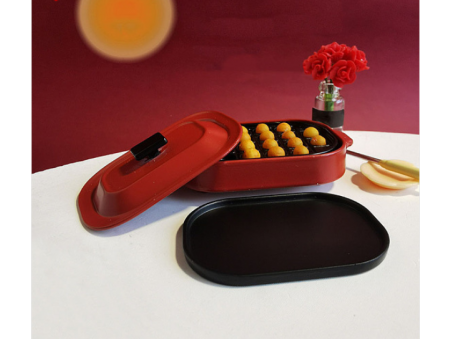 Miniature Alloy Cooking Pan, Multi-Layer Griddle, Dollhouse Accessories