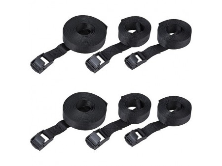 copie de ARRICRAFT 4Pcs 2 Size Plastic and Iron Outdoor Carabiners Hanger Buckle Hook, with Nylon Tape (027T3H)