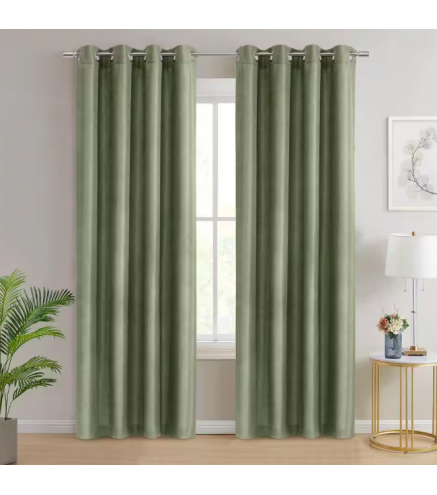 Polyester Light Filtering Curtain 52''