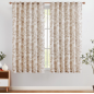 Farmhouse Linen Curtains for Bedroom Floral Patterned 63'' Farmhouse Linen Curtains for Bedroom Floral Patterned 63''