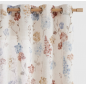 Farmhouse Linen Curtains for Bedroom Floral Patterned 63'' Farmhouse Linen Curtains for Bedroom Floral Patterned 63''
