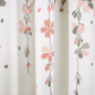 Blossoming Flowers Polyester Room Darkening Curtain 52" Blossoming Flowers Polyester Room Darkening Curtain 52"