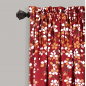 Blossoming Flowers Polyester Room Darkening Curtain 52" Blossoming Flowers Polyester Room Darkening Curtain 52"