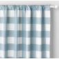 Check Cotton Blackout Window Curtain 63" Check Cotton Blackout Window Curtain 63"