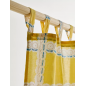Grid Patterned Window Curtain 52'' Grid Patterned Window Curtain 52''