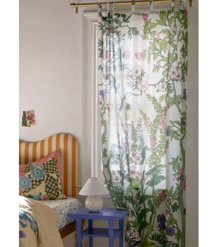 Botanical Garden Window Curtain 52''