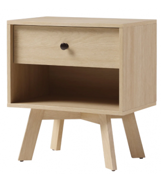 Modern Frame 1-Drawer Nightstand