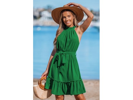 Arabella Green Mini Dress