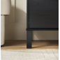 6-Drawer Contemporary Dresser with Curved Top 6-Drawer Contemporary Dresser with Curved Top