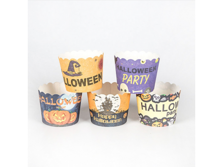 Paper Baking Cups, Muffin Cup, Cupcake Liner, Halloween Theme, Bakeware Accessoires, Column