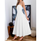 Boardwalk Date White Maxi Dress