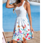 Spring Blooming Floral Mini Dress