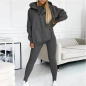 Women's 3 Piece Set Casual Tracksuit Autumn Winter Sport Suit Hoodies+Vest+Pants Warm Sporting Women Set Outwear Suit