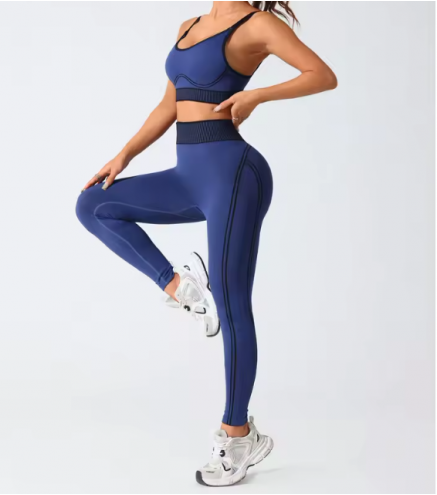 2 Pieces Sportswear Women Yoga Set Gym Clothes Sportswear Yoga Suits Fitness Set Tracksuits