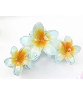 Lilly Hair Clips, Hair Accessories Yellow