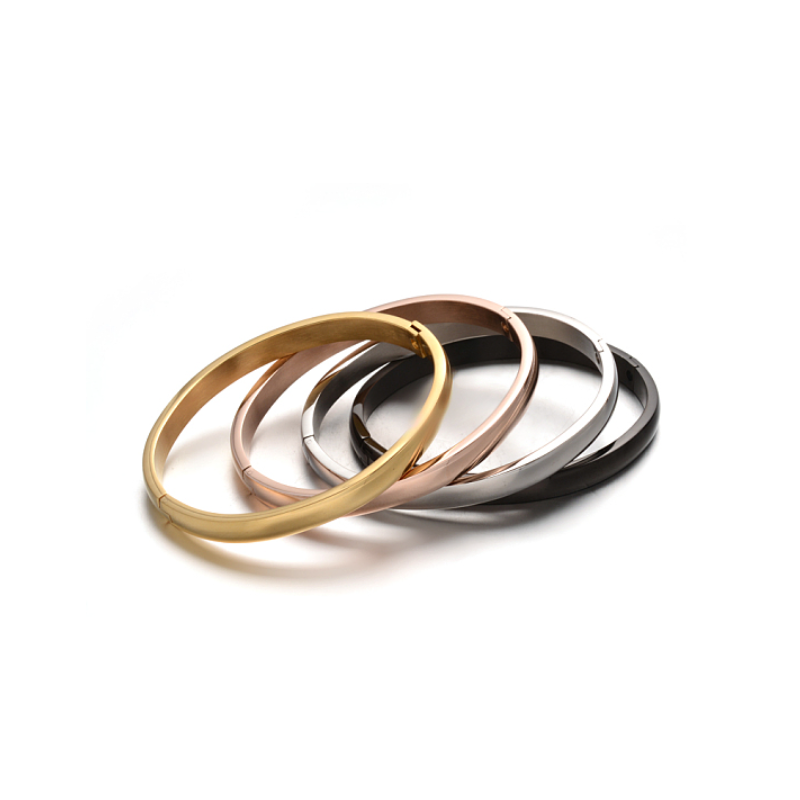 Fashionable Unisex 304 Stainless Steel Bangles