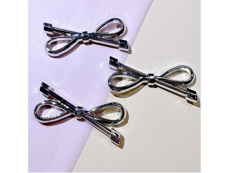 Bowknot Plastic Cabochons, DIY Hairpin Hair Accessories