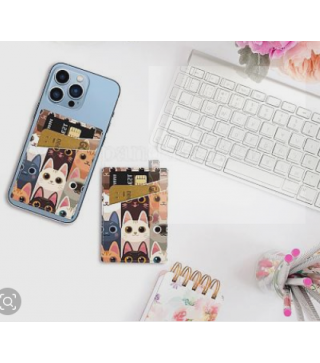 Cats Family IPhone Card Holder