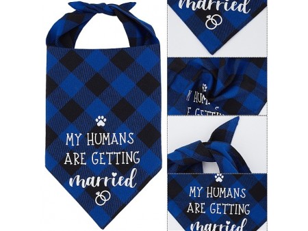 Gorgecraft Cloth Pet Handkerchi, Pet Supplies, Triangle with Tartan Pattern