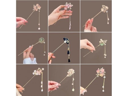 Alloy Hair Sticks, Hair Accessories for Women & Girls