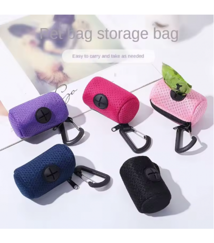 Dog Poop Bag Dispenser Hangingable Dog Waste Bag Holder Bags Dispenser