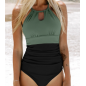 Tunnelled One Piece Swimsuit