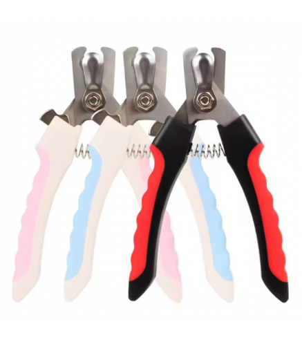 Pet Nail Clippers with Sickle Large Dog Nail Clippers Multifunctional Stainless Steel Grooming