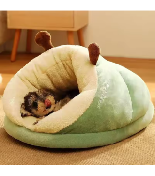 Soft Dog Bed Sofa Warm Plush Pet Kennel for Small Medium Dogs Cats Teddy Sleeping Nest Cozy