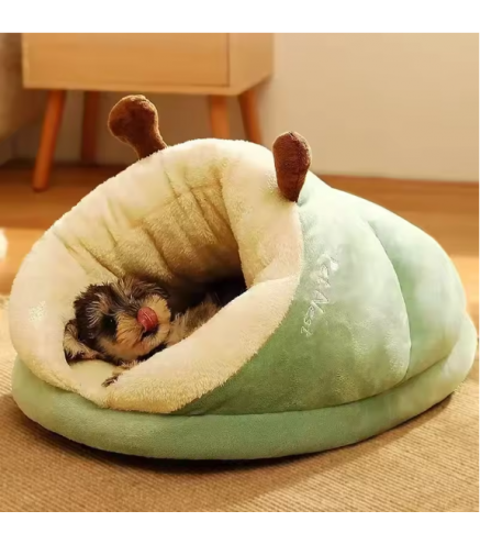 Soft Dog Bed Sofa Warm Plush Pet Kennel for Small Medium Dogs Cats Teddy Sleeping Nest Cozy