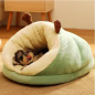 Soft Dog Bed Sofa Warm Plush Pet Kennel for Small Medium Dogs Cats Teddy Sleeping Nest Cozy