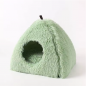 Long Haired High-quality Sponge Triangular Nest Cat Nest Winter Warm Closed Cat Bed Pet Nest Deep Sleep Cat House