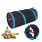 Cat Tunnel Pet Supplies Cat S T Pass Play Tunnel Foldable Cat Tunnel Cat Toy Breathable Drill