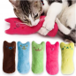 Teeth Grinding Catnip Toys Funny Interactive Plush Cat Toy Pet Kitten Chewing Vocal Toy