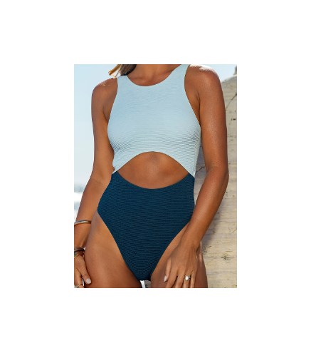 Sunstone Colorblock Cutout One-Piece Swimsuit