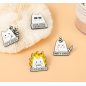 Nilla The Cat Collection - Emoji Enamel Set 2