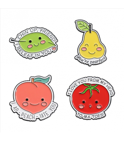 Puns-Pun Fruit Collection Enamel