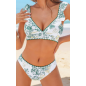 Spring Fern Floral Bikini Set