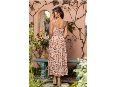 x JJD Garden of Gaia Floral Maxi Dress