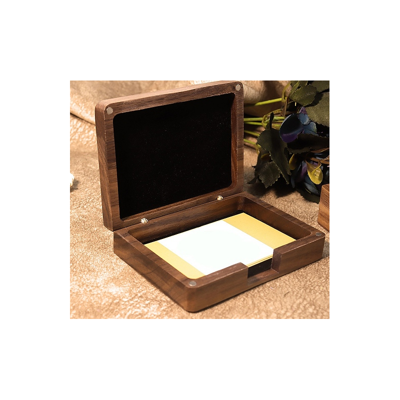 Wooden Jewelry Package Magnetic Boxes, Jewelry Storage Boxes, Rectangle