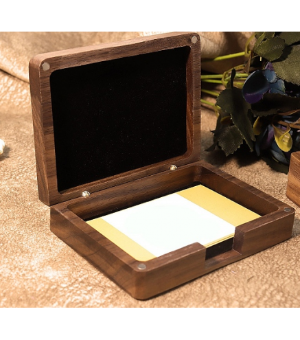 Wooden Jewelry Package Magnetic Boxes, Jewelry Storage Boxes, Rectangle