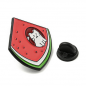 Watermelon/Apple/Pear/Orange/Pineapple/Strawberry Cartoon Fruit with Cat Enamel Pins