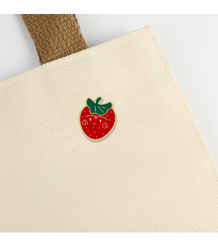 Fruit Enamel Pin, Alloy Brooch for Backpack Clothes