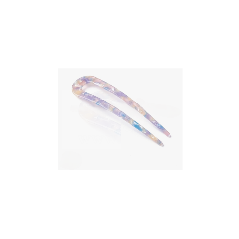 Acetate(Resin) Hair clip, U-shaped