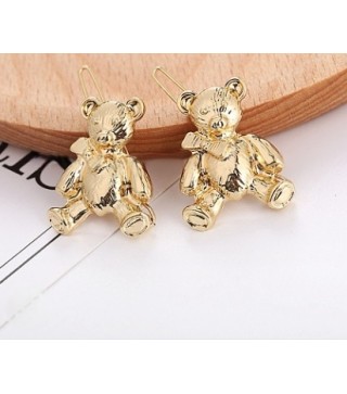 Golden shine Bear  Hair Barrettes