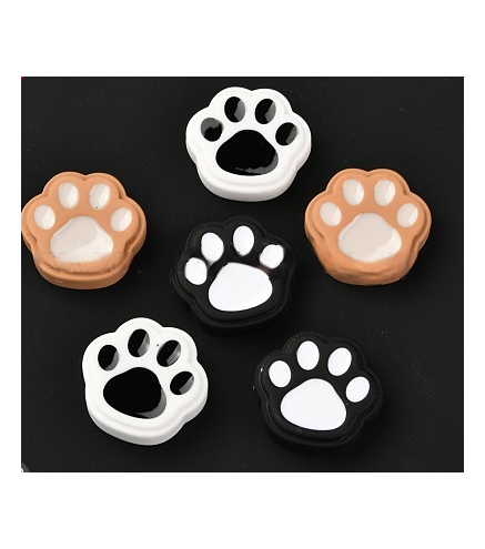 Resin DIY Mobile Phone Case Decoration,Paw, Mixed Color