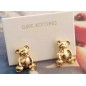 Golden shine Bear  Hair Barrettes